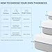 SayTale Medium Firm 10 inch Full Mattress Memory Foam Mattress, in a Box with Gel Foam and Removable Cover, Motion Isolation, CertiPUR-US Certified