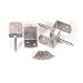 Produktbild 4ER-SET FLECHTZAUNHALTER WINKEL EDELSTAHL IN L-FORM 38x34 MM