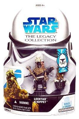 Ewoks Leektar & Nippet BD04 figuras Star Wars de colección Hasbro 2009