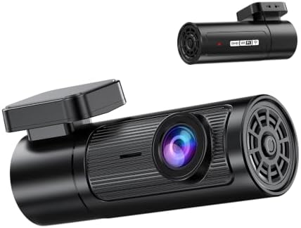 2.5K Dash Cam Front with Free 64GB Card, Wide Angle 1440P QHD Das...