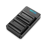 BESTON 2-Pack EN-EL15 EN-EL15a Battery Pack and Rapid USB Charger for Nikon D500 D600 D610 D750 D780...