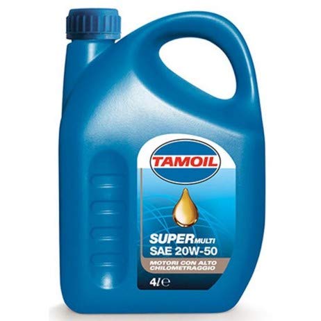 TAMOIL 9570 Olio per Auto Supermulti 20W50 Lt.4