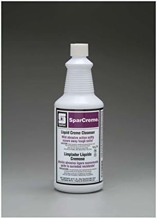 Spartan SparCreme Creme Bathroom Cleaner, Quarts, Case of 12