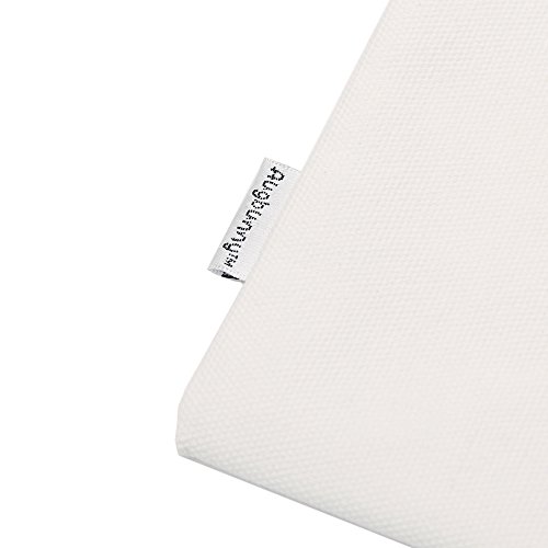 Augbunny 100% Cotton 16Oz Heavy Duty Multi-Purpose Canvas Zipper Tool Bag Organize Storage Pouch 4-Pack #TOP5