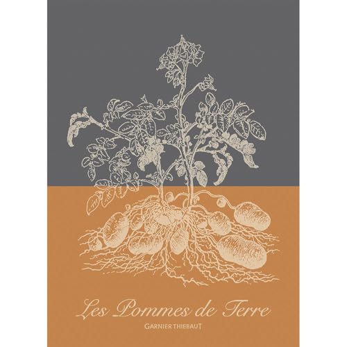 Garnier Thiebaut Pommes De Terre Ocre French Kitchen Towel 22"x31"