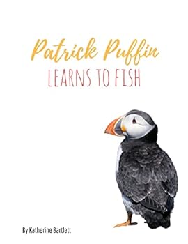Paperback Patrick Puffin Learns to Fish Book