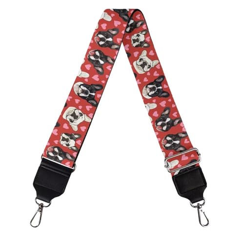 Image of Adjustable Purse Strap Replacement, Wide Shoulder Canvas Bag Strap, Crossbody Handbag Strap