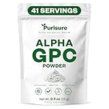 Alpha GPC 50% Powder 25g (42 Servings), Choline Cognitive Enhancer, Nootropic, Enhanced Power Output, Mood Support, Memory, Learning, Concentration, Focus