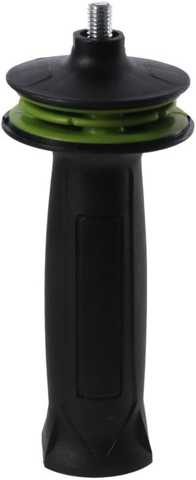 Thread Auxiliary Side Shockproof Buffer Handle 8mm Durable Black Polishing Machine Handle Portable Plastic 8mm Angle Grinder Handle Worker