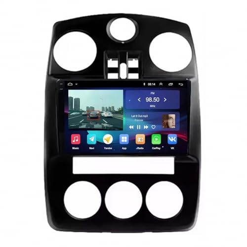 Radio coche 2 DIN para Chrysler PT Cruiser con pantalla Incell y camara trasera