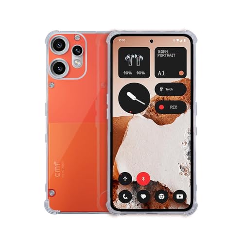 Image of 7SEVEN Compatible with CMF by Nothing Phone 2 Pro Mobile Back Cover Transparent Case Shock Proof Design Camera Edges Protection Crystal Clear Phone Cases Silicon Soft TPU and Flexible Bumper Covers