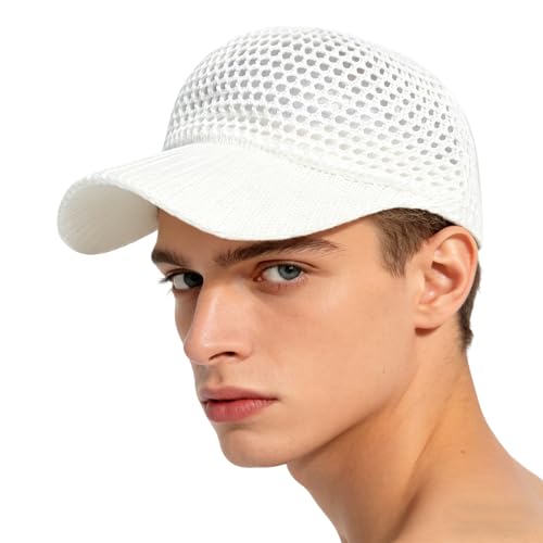 Chapeau respirant en tricot anti-transpiration à large bord pour randonnée