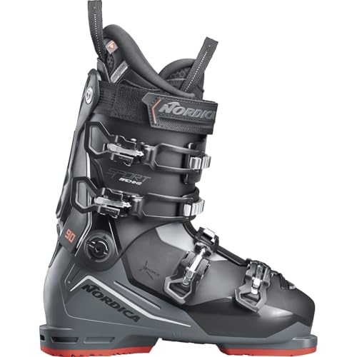 Best High Volume Ski Boots: Top Picks for Comfort & Performance 15 Nordica Sportmachine 3 90 Men's Wide Fit High Performance Alpine Ski Boots (Black/Anthracite/Grey, 29.5)