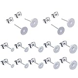 【Qualitätsmaterial】: Der Ohrringverschluss und die Rückensets sowie die Schmuckzubehörteile bestehen aus korrosions- und oxidationsbeständigem Edelstahl, sind robust und angenehm zu tragen, sicher und reagieren nicht auf empfindliche Haut. Sie können lange verwendet werden.