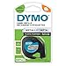 Produktbild DYMO Original LetraTag Bügeletiketten | schwarz auf weiß | 12 mm x 2 m | Stoffetikettenband für LetraTag-Beschriftungsgerät