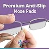GMS Optical - 11mm Medium Wide Screw-in Round Soft Silicone Nose Pads for Glasses, Sunglasses, Glasses Repair Kit, Keep Glasses from Sliding and Improve Comfort (10 Pair) #3
