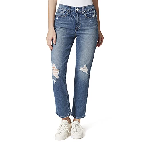 Women's High Rise Straight Leg Jean