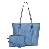 KL928 Handbag for Women Tote Bag PU Leather Large Shoulder Bag Top Handle Satchel Purses and Wallet