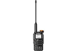 ANYSECU UV-K5 200Ch 5W Air Band 128-174/400-470MHz Aviation Frequencies VHF UHF DTMF...