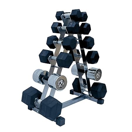 IBS FITNESS Quality Dumbbell Rack Tree Shape Heavy Duty For Gym & home gym (6 PAIR OF DUMBBELL RACK) DUMBBELL NOT INCLUDED IN THIS. (B0B3692L2K) Amazon Price History, Amazon Price Tracker