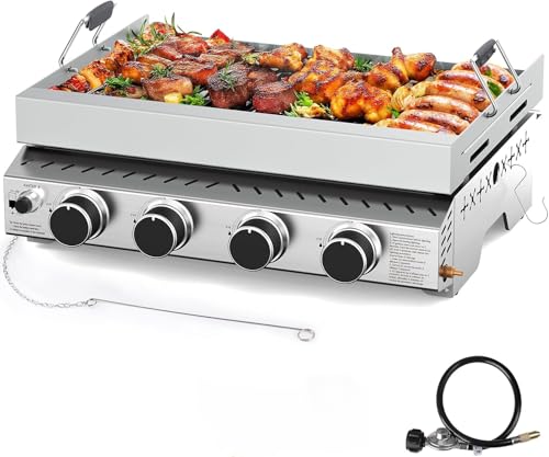 Electactic 4-Burner 24" Propane Griddle