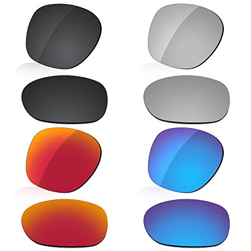 Lentille polarisée Oakley Latch OO9265 de rechange rouge feu et bleu glacier LenzReborn