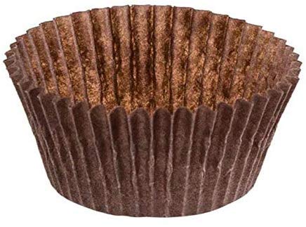 Brown Paper Cupcake Liners - USA MADE - Fluted Cupcake