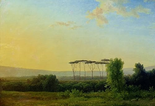 Poster Campagne romaine Pierre Henri De Valenciennes voyage artistique
