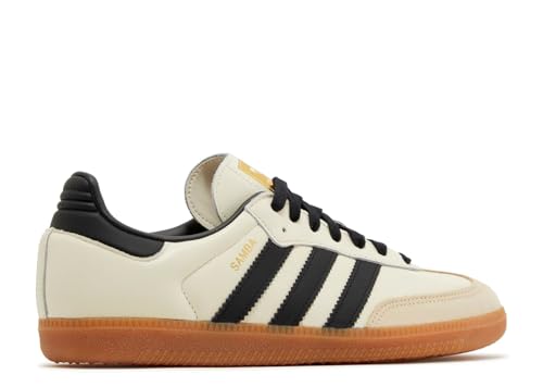 Image of adidas Samba Women's Shoes, Cream White /Core Black /Sand Strata, Size 8.5