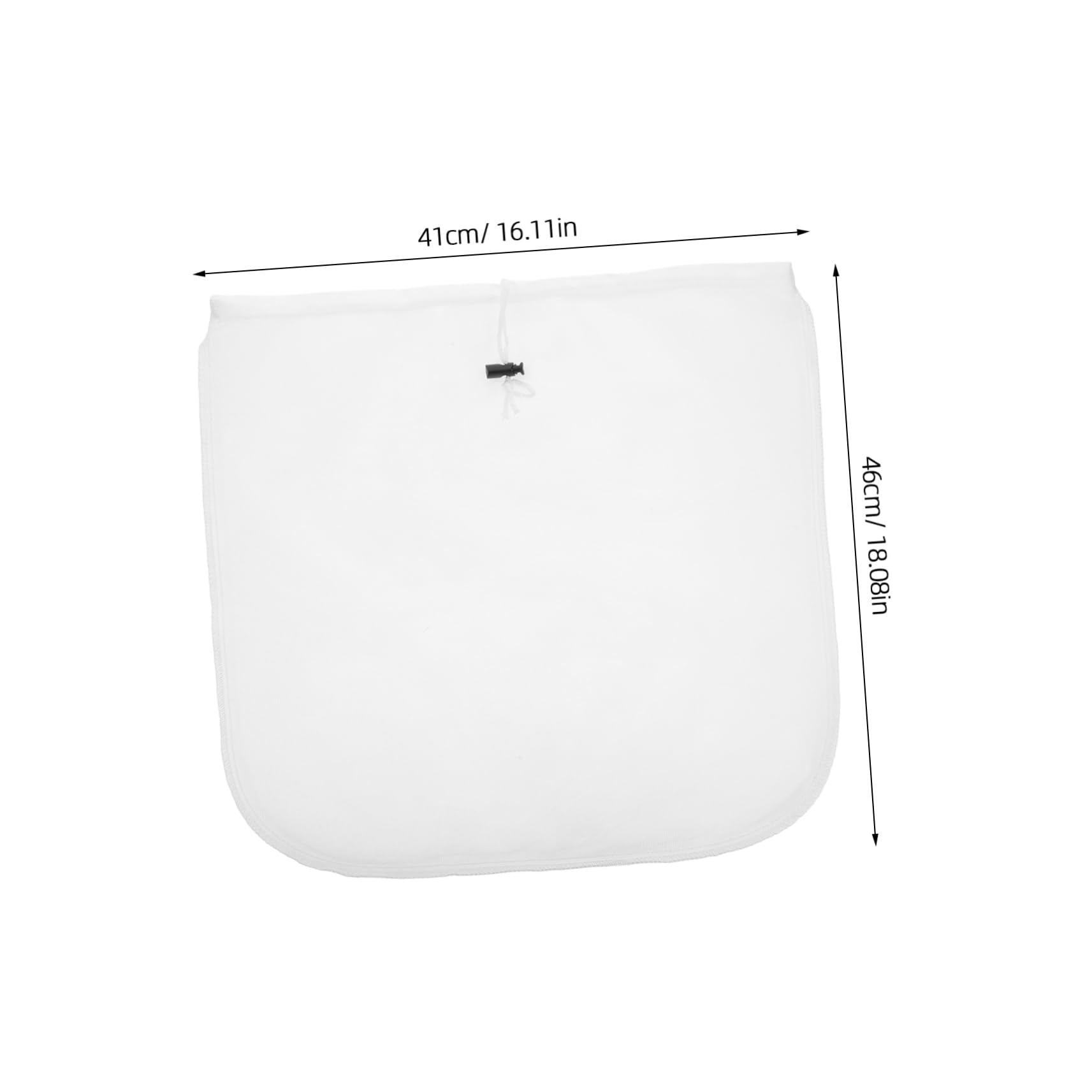 Garneck Mesh Straining Bag Reusable Fine Mesh Filter for Juice Nut Milk Yogurt Tea Brewing Easy Clean Efficient Filtration Design