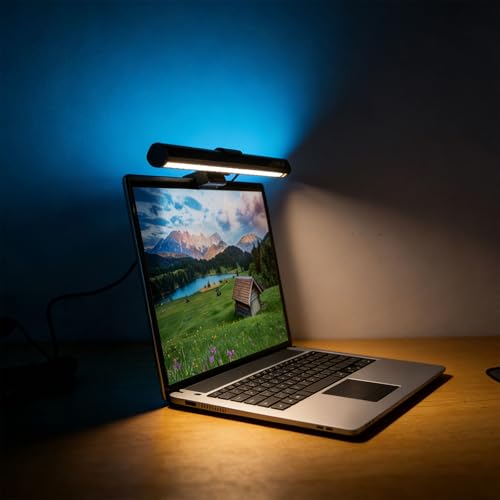 Lampe USB à clipser pour lecture et travail avec luminosité variable