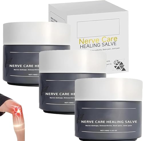 Crema calmante para nervios, gel para aliviar el dolor articular y muscular, para espalda, cuello, manos y rodillas