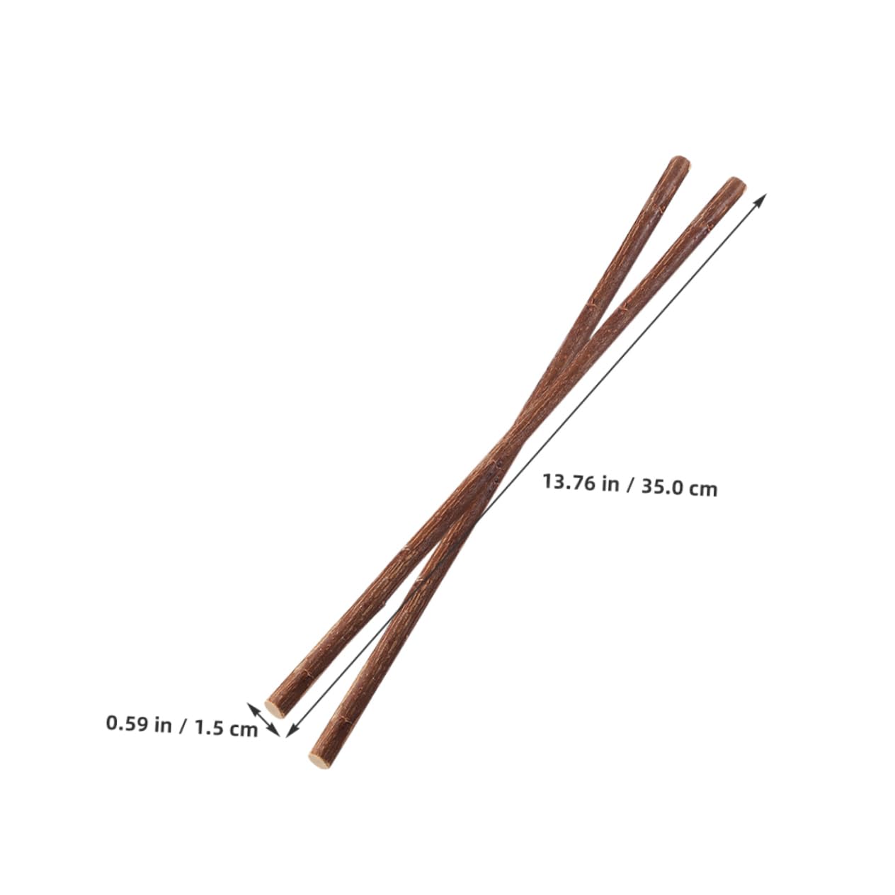 50 Pcs Branches Sèches Naturelles pour Bricolage Artisanat Loisirs Créatifs Touches Authentiques pour Activités Familiales