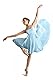 Capezio Damen Camisole Empire Dress Tanzkleider Für Erwachsene, Blau - Lt Blue, M EU