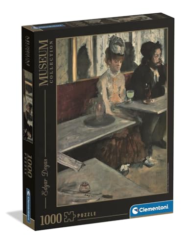 Clementoni - Puzzle pour Adultes 1000 Pièces, HQC Museum - dans Un Cafe' Fabriqué en Italie, 37090