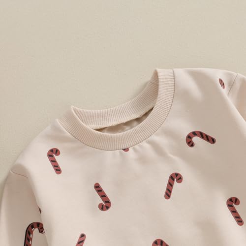 TheFound Christmas Baby Boy Girl Outfit Xmas Fall Winter Pullover Sweatshirt Warm Pant Newborn Toddler Baby Christmas Clothes4