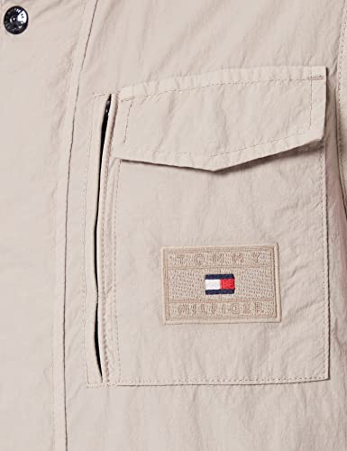 Tommy Hilfiger Herren Weste Sail Vest Ärmellos, Beige (Stone), L – Ansicht 5