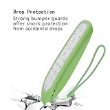 Protective Silicone Remote Case for Playstation 5 Media Remote Control, Protective Cover for PS5 Controller, Shockproof Washable Cover with Loop-Glow in Dark Green - Image 3