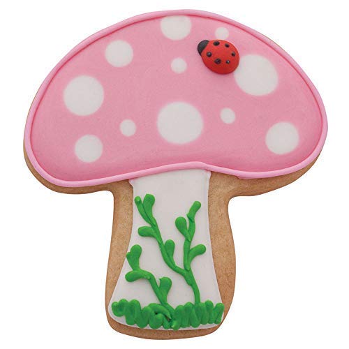 Mushroom Cookie Cutter 3.25" Made In Usa By Ann Clark #TOP6