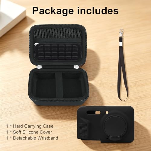 Funda rígida y silicona para cámara Kodak PIXPRO FZ55 miniatura 3