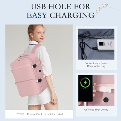 xlodea Mochila Viaje Cabina Avion 45x36x20 para Easyjet Mochila de Viaje Bolsa de Cabina Equipaje de Mano Cabin Bag - imagen 4