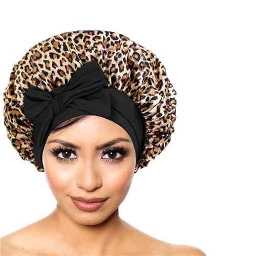 Bonnet de nuit en soie grand format d'une douceur absolue pour femme