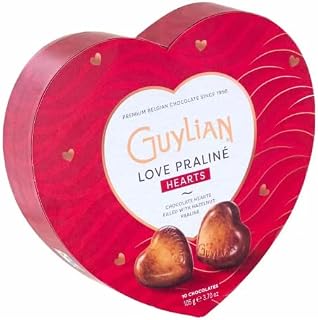 Guylian Chocolate Seashells Chocolates | Box of Chocolate Gifts | Heart Chocolates | Chocolate Dates | Chocolates Gift | Box of Chocolates Gift For Women Men | Valentines Gifts | 105g