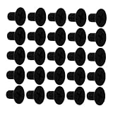 Yardenfun 100pcs Nylon Cross Recessed Flat Head Screws Versatile Plastic Machine Screws for Home Repairs and Industrial Applications Easy to Install Smooth Finish