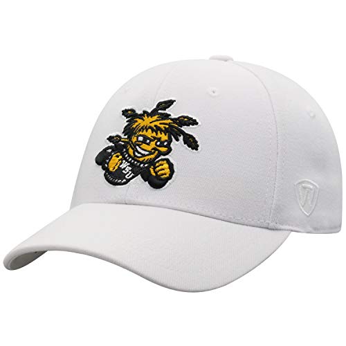 Top of the World Premium Collection One-Fit Memory Fit Hat White Icon