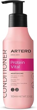 Artero Protein Vital Conditioner for Dogs and Cats Deep Hydration and Coat Repair with Silk Proteins Professional Grooming Conditioner, 3.3 oz