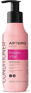 Artero Acondicionador Protein Vital sin aclarado, Tratamiento hidratante intensivo para Perros y Gatos con queratina y provitamina B5, facilita el Cepillado y aporta Brillo y suavidad.