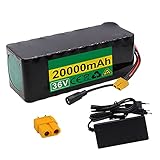 Parámetro: paquete de batería de 36 V 20000 mAh, potencia del motor aplicable: 200 W / 350 W / 500 W, peso: aproximadamente 2 kg.