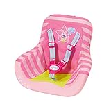 ✔ Sicher im Auto befestigt: Einfach den Autogurt durch die seitlichen Einkerbungen am Sitz ziehen