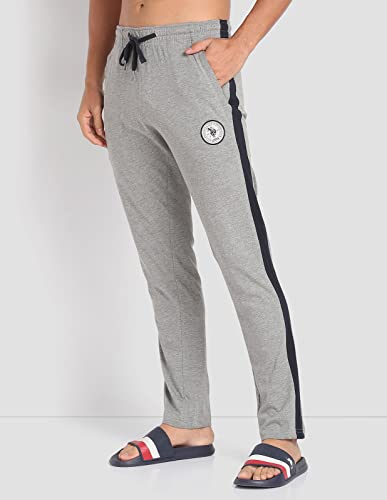 Image of U.S. Polo ASSN. Men's Regular Fit Mid Rise Track Pant